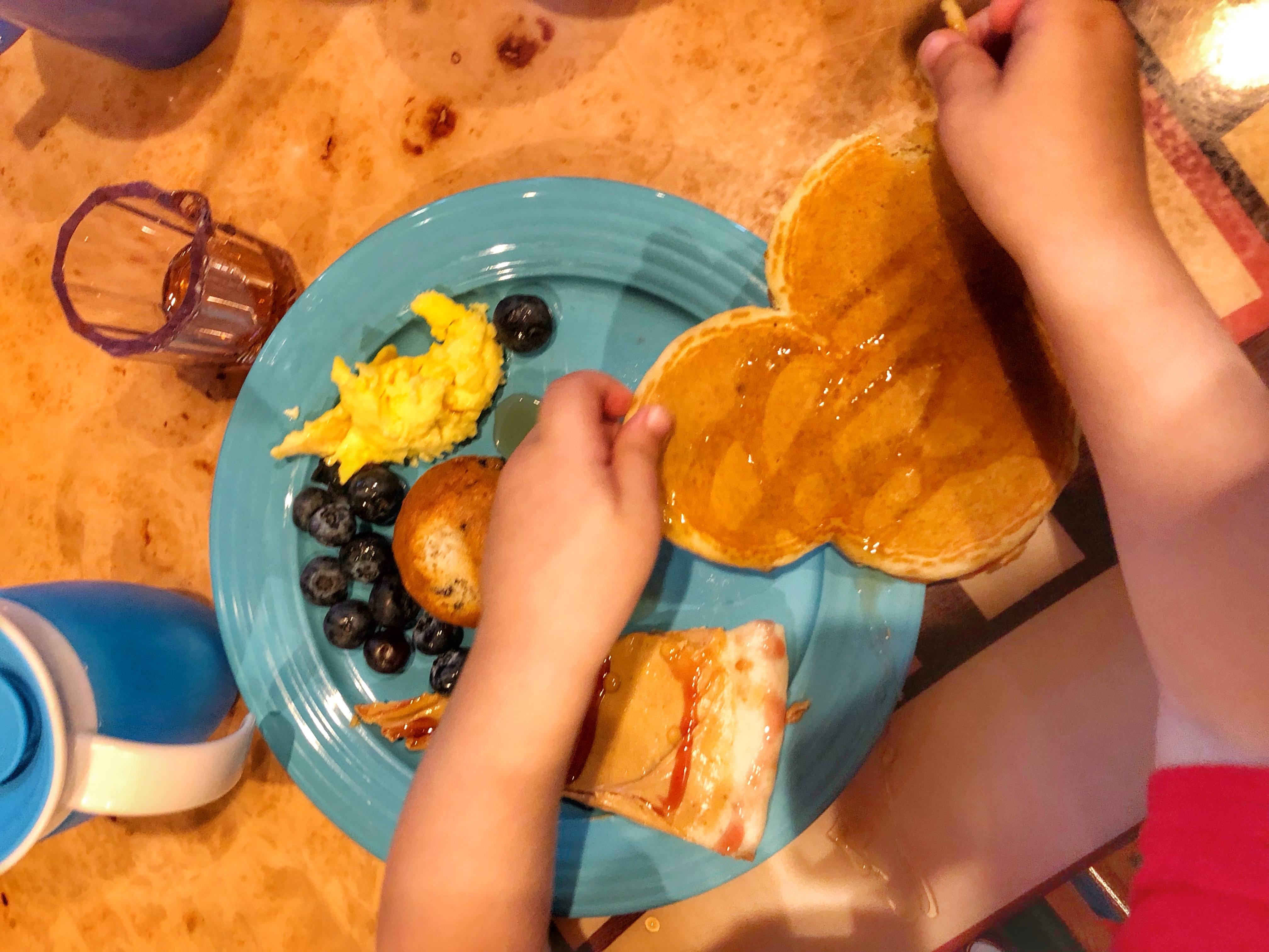 Dining at Disneyland