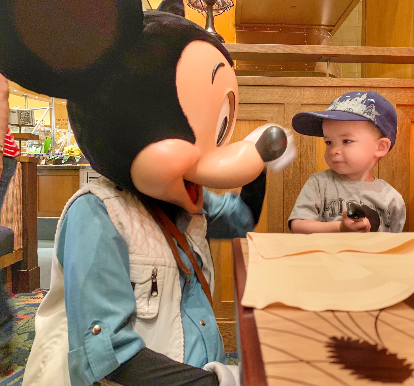 Dining at Disneyland